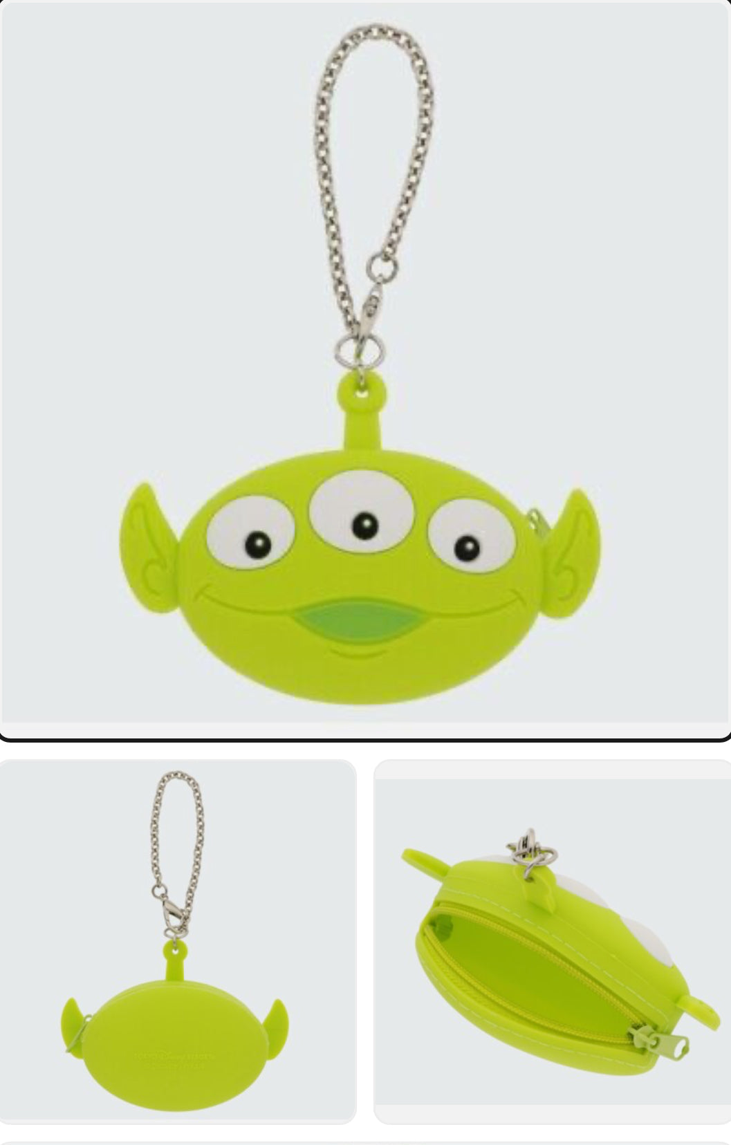 Toy Story Alien Pouch Keychain